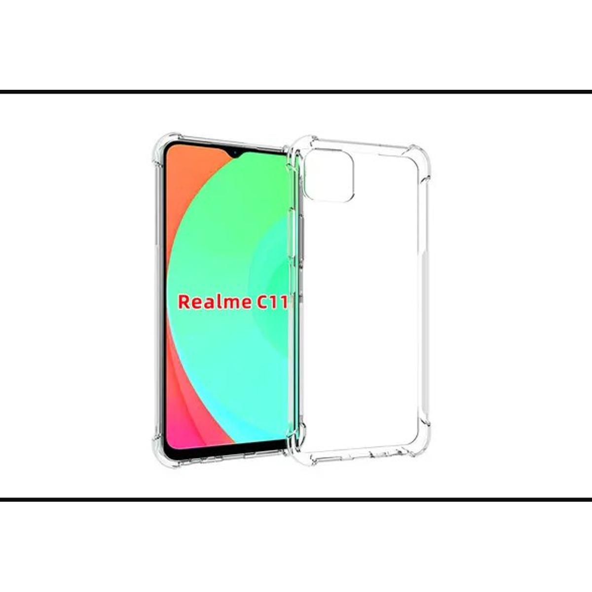 Picture of For Oppo Realme C11 ultra Slim Transparent anti shock side bumper corner 4D Crystal clear camera cutting cover Picture of For Oppo Realme C11 ultra Slim Transparent anti shock side bumper corner 4D Crystal clear camera cutting cover