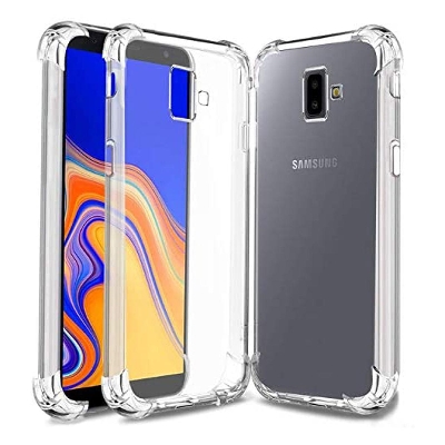 Picture of Samsung Galaxy J6 Plus Ultra Slim Transparent Shockproof TPU Cover