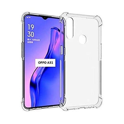 Picture of For Oppo A31  Transparent anti shock side bumper corner 4D Crystal clear camera cutting cover