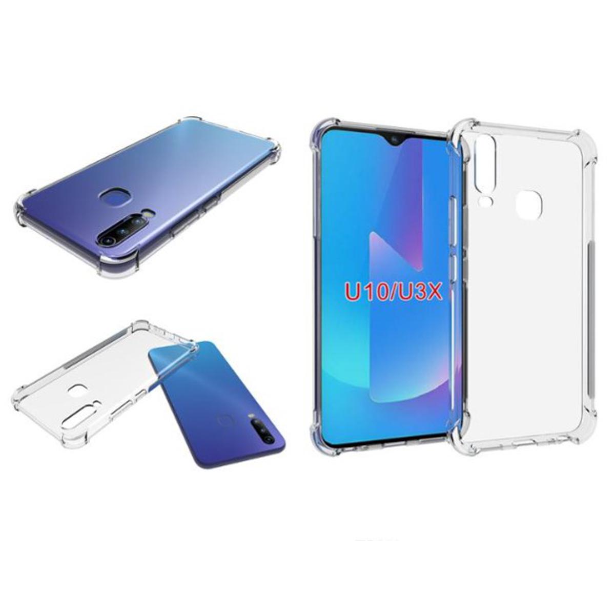 Picture of For Vivo U10 ultra Slim Transparent anti shock side bumper corner 4D Crystal clear camera cutting cover Picture of For Vivo U10 ultra Slim Transparent anti shock side bumper corner 4D Crystal clear camera cutting cover