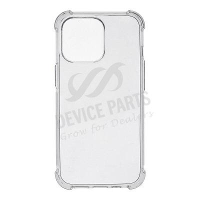 Picture of 5pcs cover For Iphone 13 Pro Max ultra Slim Transparent anti shock side bumper corner 4D Crystal clear camera cutting cover