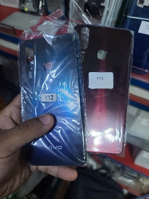 Picture of For Vivo Y12 Housing Frame with Battery Cover Replacement Back Battery Cover  Glass Case - Mobile Phone - Phone