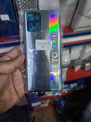 Picture of Backshell for Oppo Realme 8 4G Replacement Back Battery Cover For  Oppo Realme 8 4G battery backshell price in bd