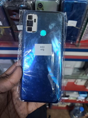 Picture of For Oppo A53 Housingg Frame with Battery Cover Replacement Back Battery Cover  Glass Case - Mobile Phone - Phone