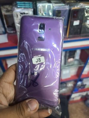 Picture of For Samsung Galaxy J8 Housing Frame with Battery Cover Replacement Back Battery Cover  Glass Case - Mobile Phone - Phone