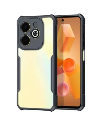 Picture of For Infinix Hot 40 Back Cover Xundd Case Edge-Reinforced Shockproof Hard Transparent Phone Cover