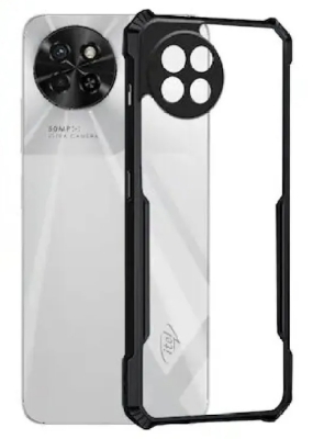 Picture of For Itel S23 Back Cover Xundd Case Edge-Reinforced Shockproof Hard Transparent Phone Cover