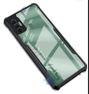 Picture of For Tecno Spark 7 Back Cover Xundd Case Edge-Reinforced Shockproof Hard Transparent Phone Cover