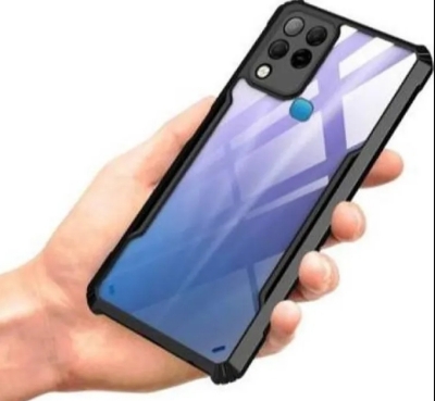 Picture of For Infinix Hot 10 Back Cover Xundd Case Edge-Reinforced Shockproof Hard Transparent Phone Cover