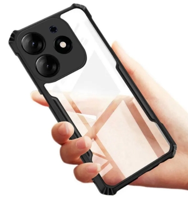 Picture of For Tecno Spark 10 Pro Back Cover Xundd Case Edge-Reinforced Shockproof Hard Transparent Phone Cover