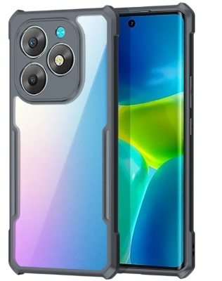 Picture of For Itel S23 Plus Back Cover Xundd Case Edge-Reinforced Shockproof Hard Transparent Phone Cover