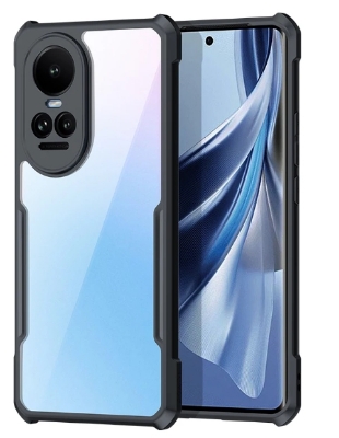 Picture of For Oppo Reno 10 Pro Plus Back Cover Xundd Case Edge-Reinforced Shockproof Hard Transparent Phone Cover