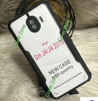 Picture of For Samsung Galaxy J4 Back Cover Xundd Case Edge-Reinforced Shockproof Hard Transparent Phone Cover