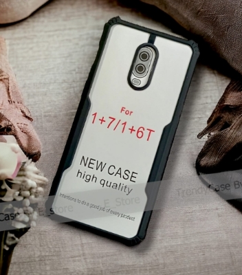 Picture of For Oneplus 7 Back Cover Xundd Case Edge-Reinforced Shockproof Hard Transparent Phone Cover