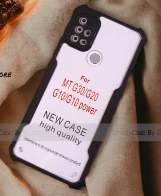 Picture of For Motorola G10 Power Back Cover Xundd Case Edge-Reinforced Shockproof Hard Transparent Phone Cover