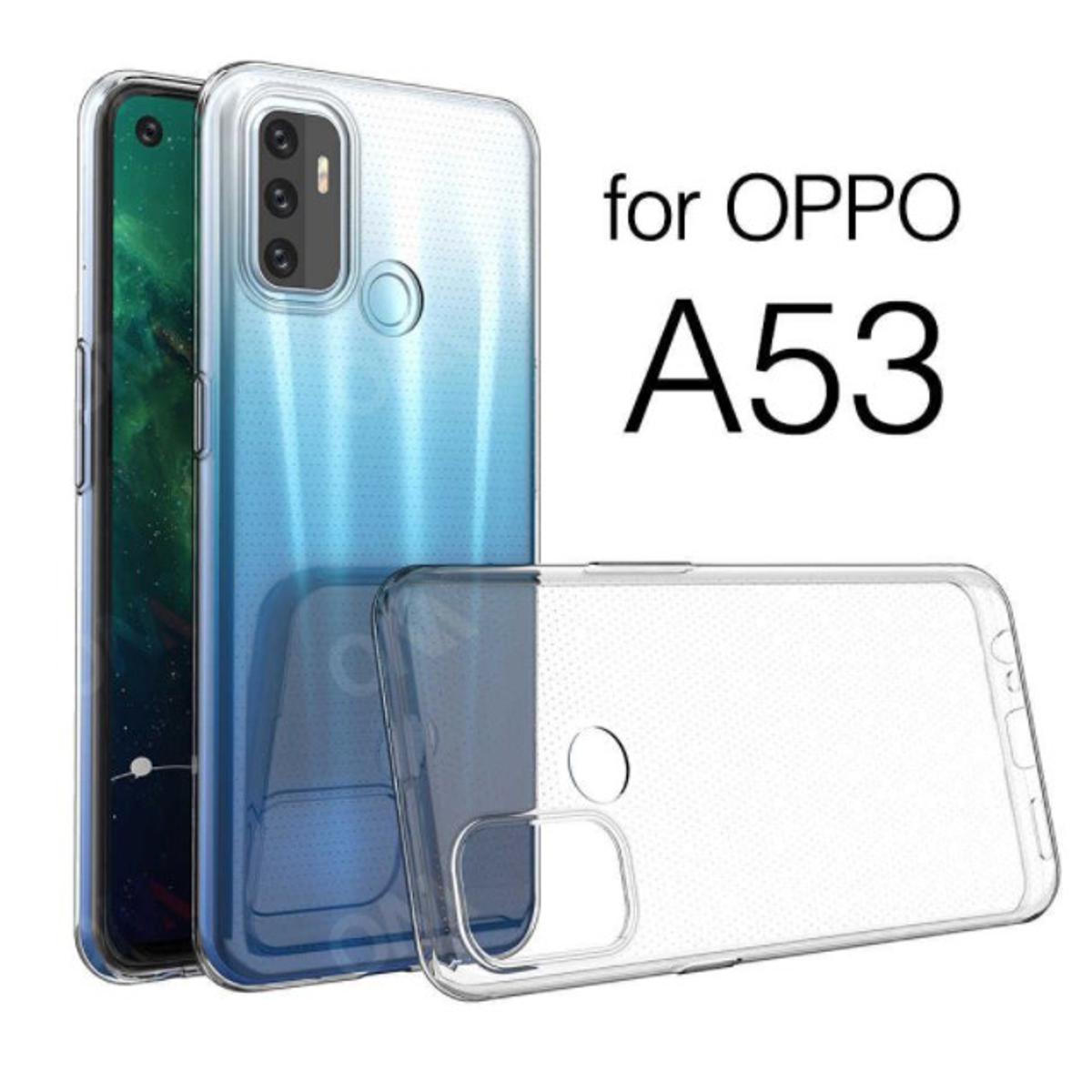 Picture of Wholesale 10 pcs OPPO A53 Transparent TPU Back Case