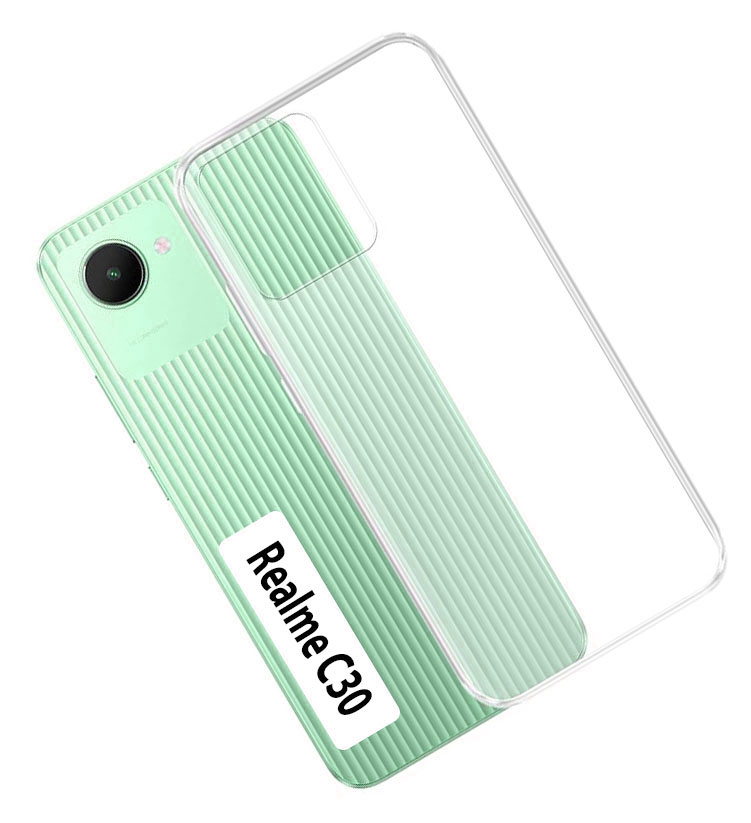 Picture of Wholesale 10pcs Back Case For Realme C30 Transparent Cover Tpu Back Case