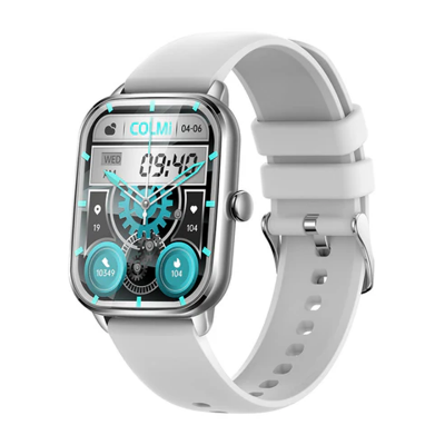 COLMI C61 Smartwatch, Real blood oxygen, Super chip, Larger screen-Silver AR Trading Official Storeonline shop bangladeshothoba.com