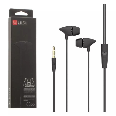 Picture of Uiisii C100 Super Bass Stereo In Ear Headphone - Black