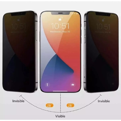 Picture of For iPhone 13 pro max/13 pro/13/12 PRO MAX /12 pro/12/12 mini/ 11 pro max/11 pro /11/Xs max/Xs/X/Xr  Privacy Tempered Glass Screen Protectors