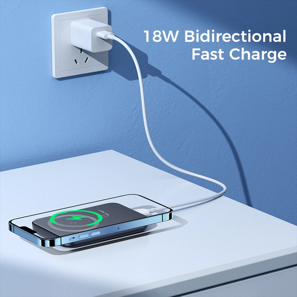 Picture of Joyroom JR-W020 20W Magnetic Wireless Power Bank 10000Mah