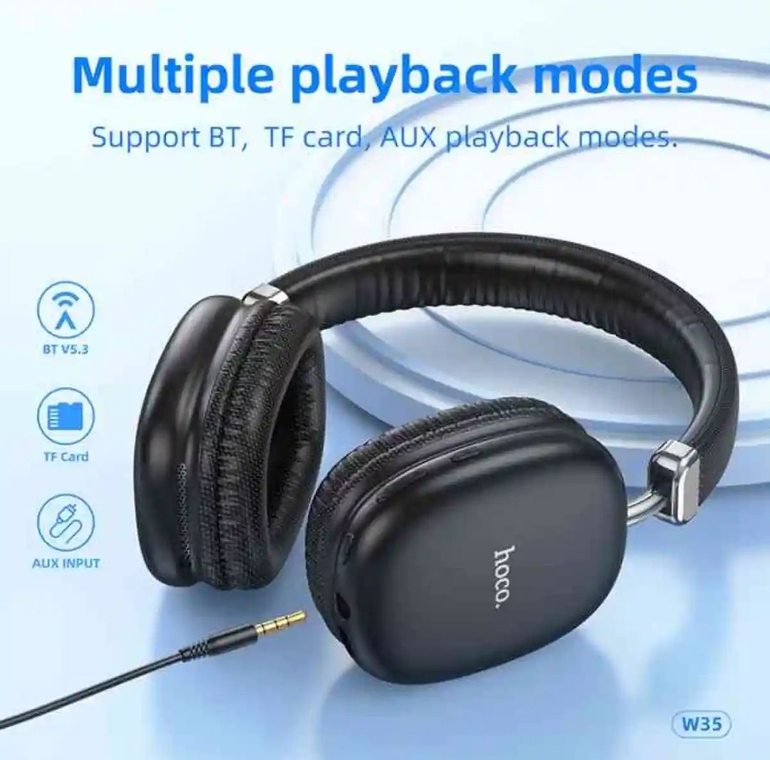 Picture of Hoco W35 Wireless Bluetooth Over Headphone