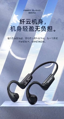 Picture of Awei A886BL Air Bone Conduction Noise-free Sport Earhooks Earphones