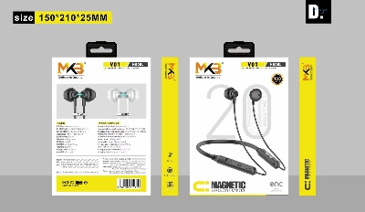 Picture of MKB V01 Magnetic ENC Wireless Neckband