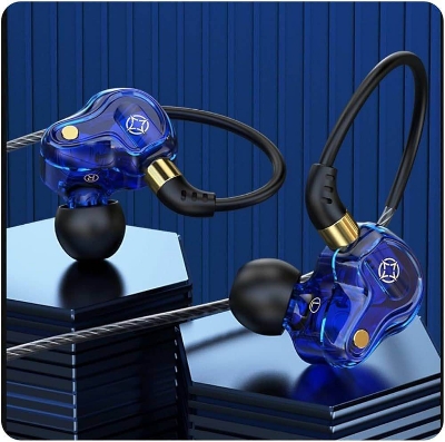 Picture of MKB M808 Dual Dynamic spekaer Hifi Bass Earphone