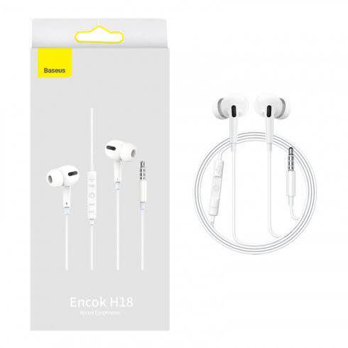 Picture of Baseus enock h18 wired earphone 3.5mm