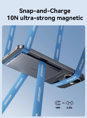 Picture of Joyroom JR-PBM08 Pro 20W Metal Magnetic Wireless Power Bank - 10000mAh