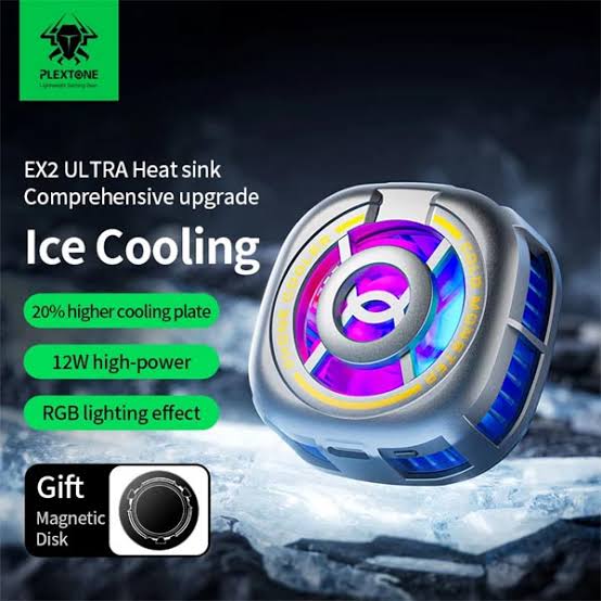 Picture of Plextone EX2 Ultra RGB Magnetic Radiator Phone Cooler