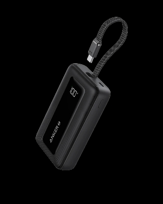 Picture of Anker Zolo 30W 10000mah Power Bank with build in USB C cable