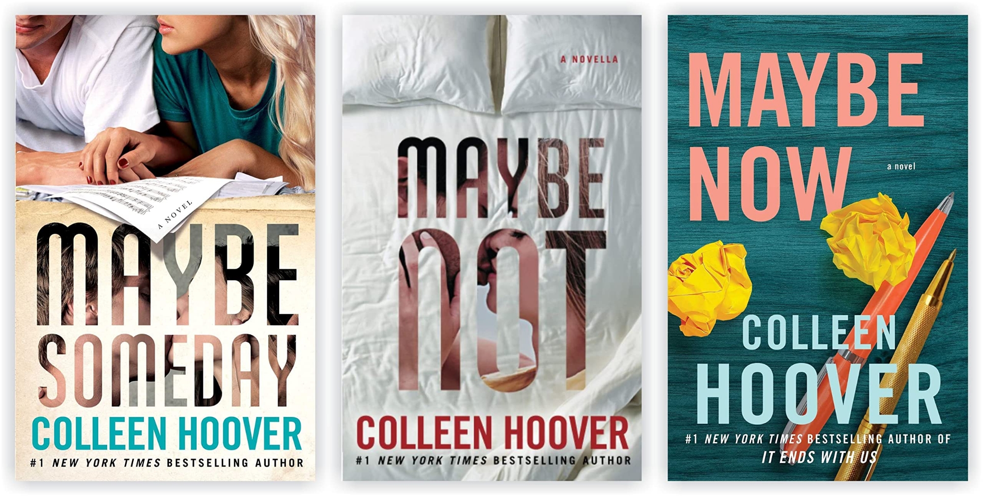 Picture of Maybe Someday 3 Books Collection Set By Colleen Hoover [Maybe Someday; Maybe Not and Maybe Now]