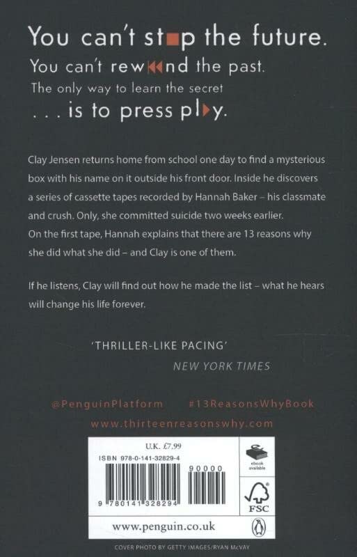 Picture of Thirteen Reasons Why Novel by Jay Asher