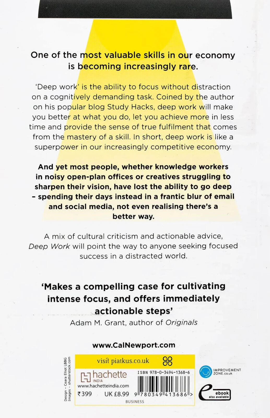 Picture of Deep Work Book by Cal Newport (Premium Quality )