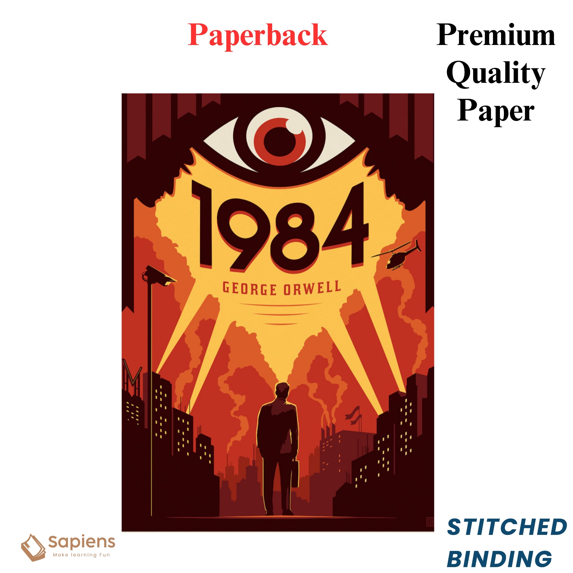 Picture of Nineteen Eighty-Four book by George Orwell - 1984 (Paperback)