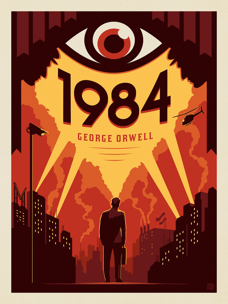 Picture of Nineteen Eighty-Four book by George Orwell - 1984 (Paperback)