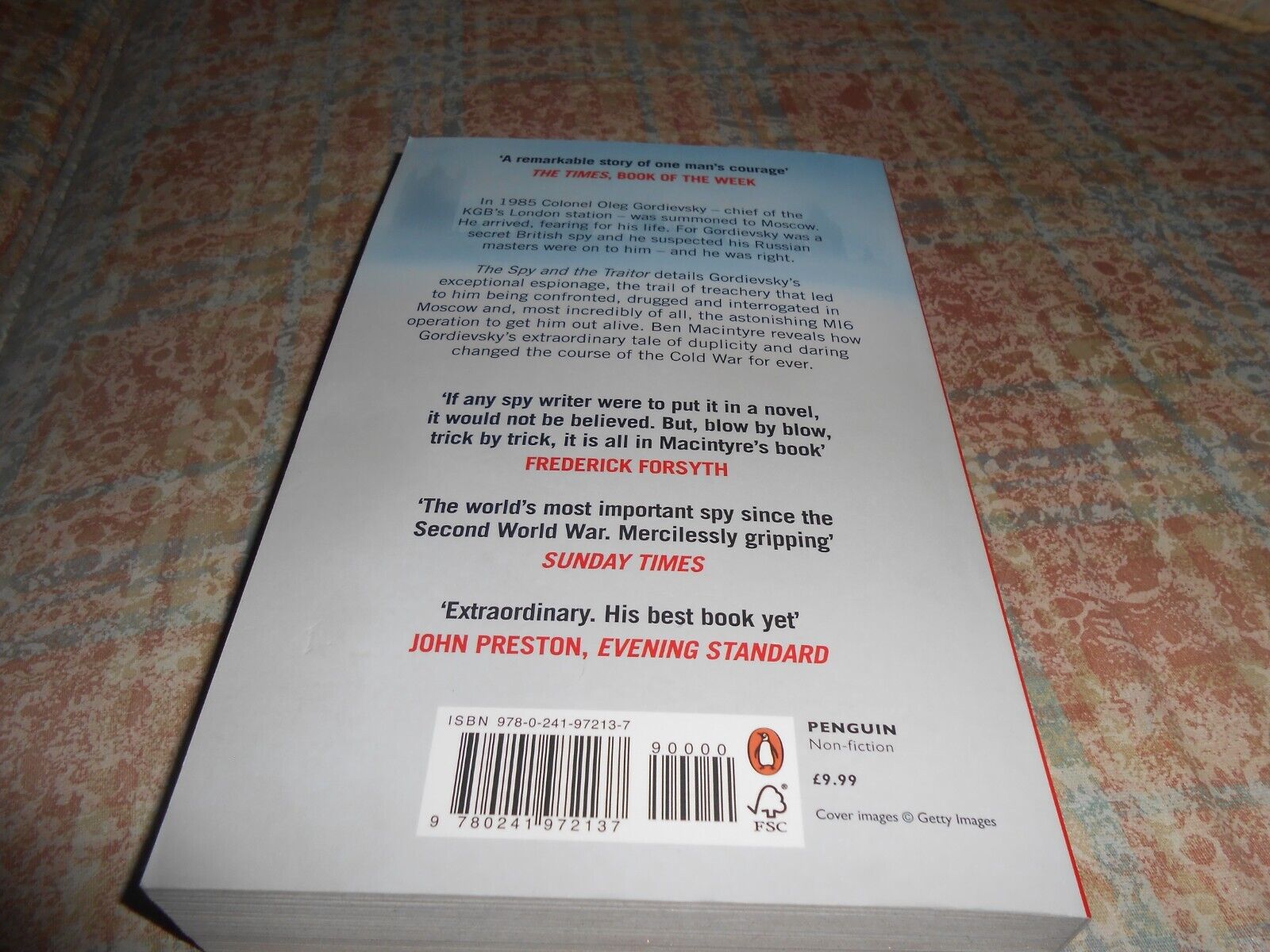 Picture of The Spy and the Traitor: The Greatest Espionage Story of the Cold War