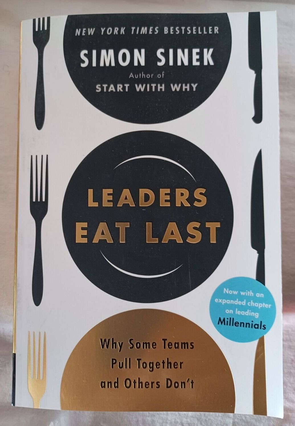 Picture of Leaders Eat Last Book by Simon Sinek