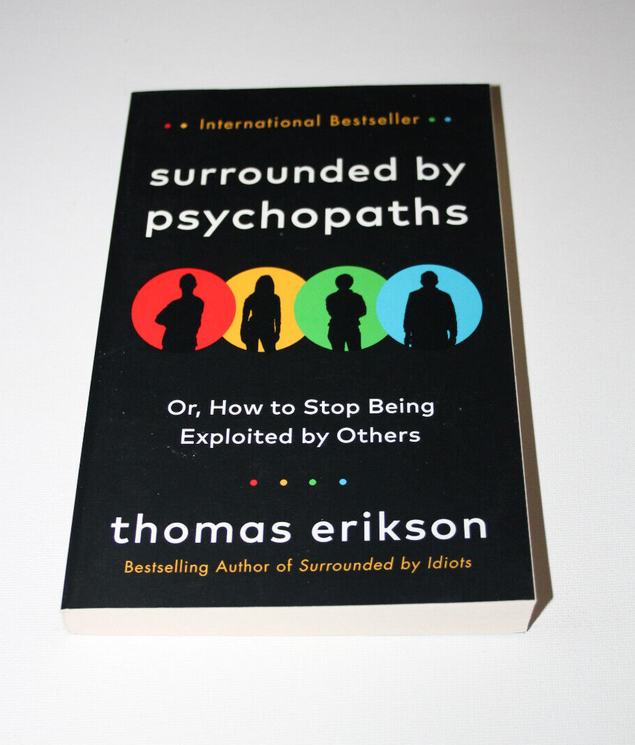 Picture of Surrounded by psychopaths Book by Thomas Erikson