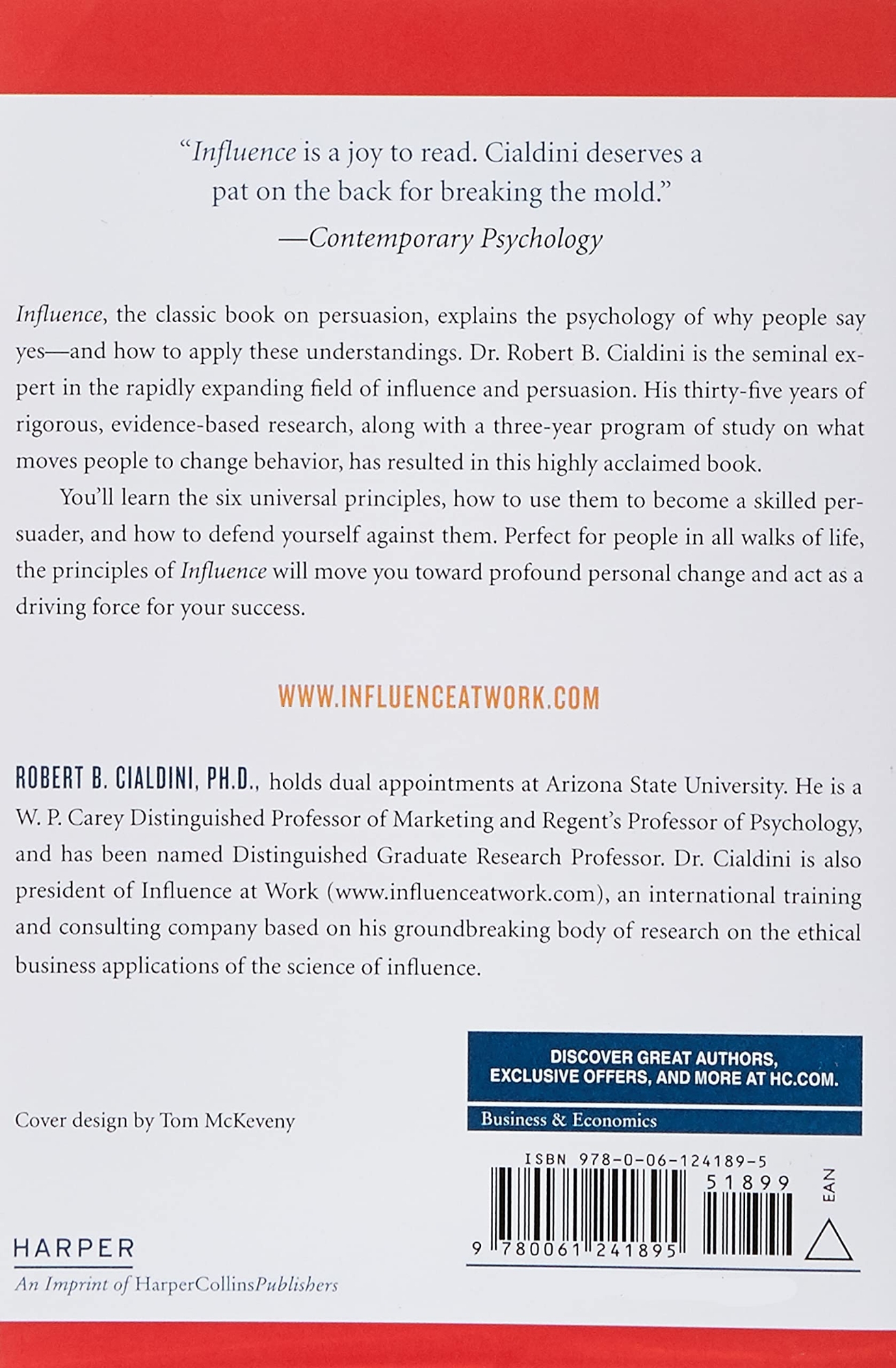 Picture of Influence: The Psychology of Persuasion by Robert B. Cialdini (Paperback)