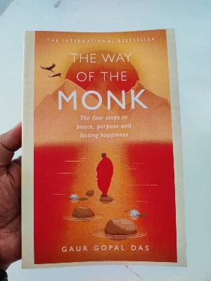 Picture of The Way of the Monk: How to Find Purpose, Balance, and Lasting Happiness Book by Gaur Gopal Das