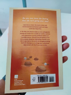 Picture of The Way of the Monk: How to Find Purpose, Balance, and Lasting Happiness Book by Gaur Gopal Das
