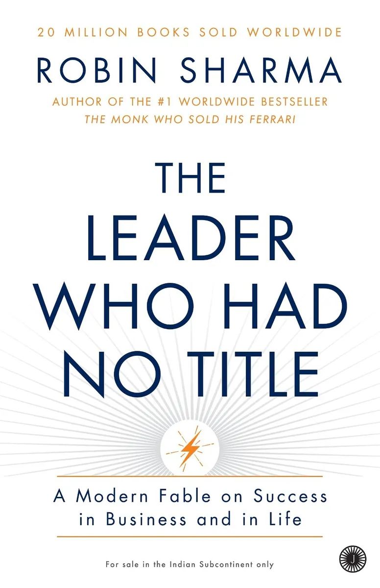 Picture of The leader who had no title

Book by Robin Sharma