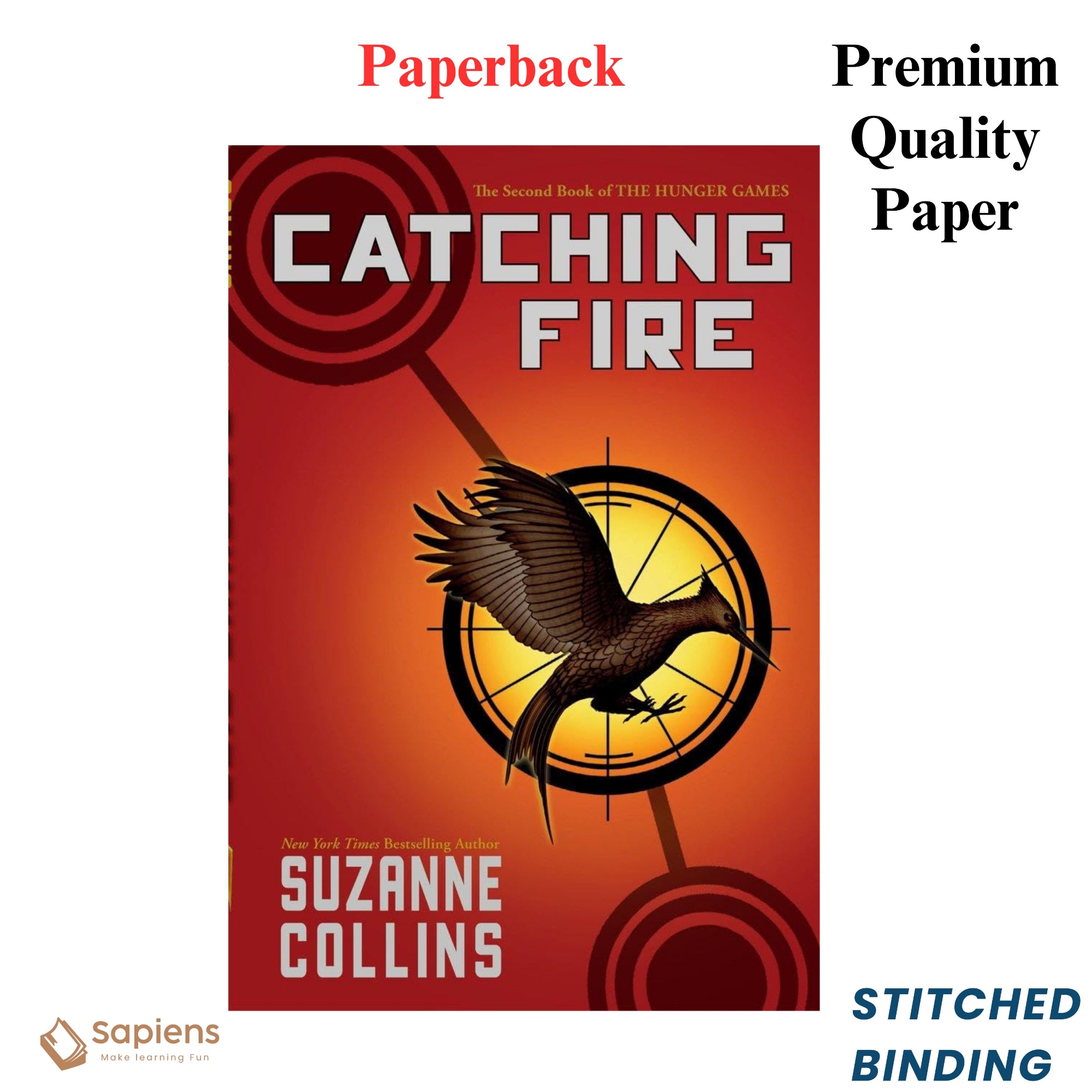 Picture of Catching Fire (The Hunger Games, #2) by Suzanne Collins
(Paperback)