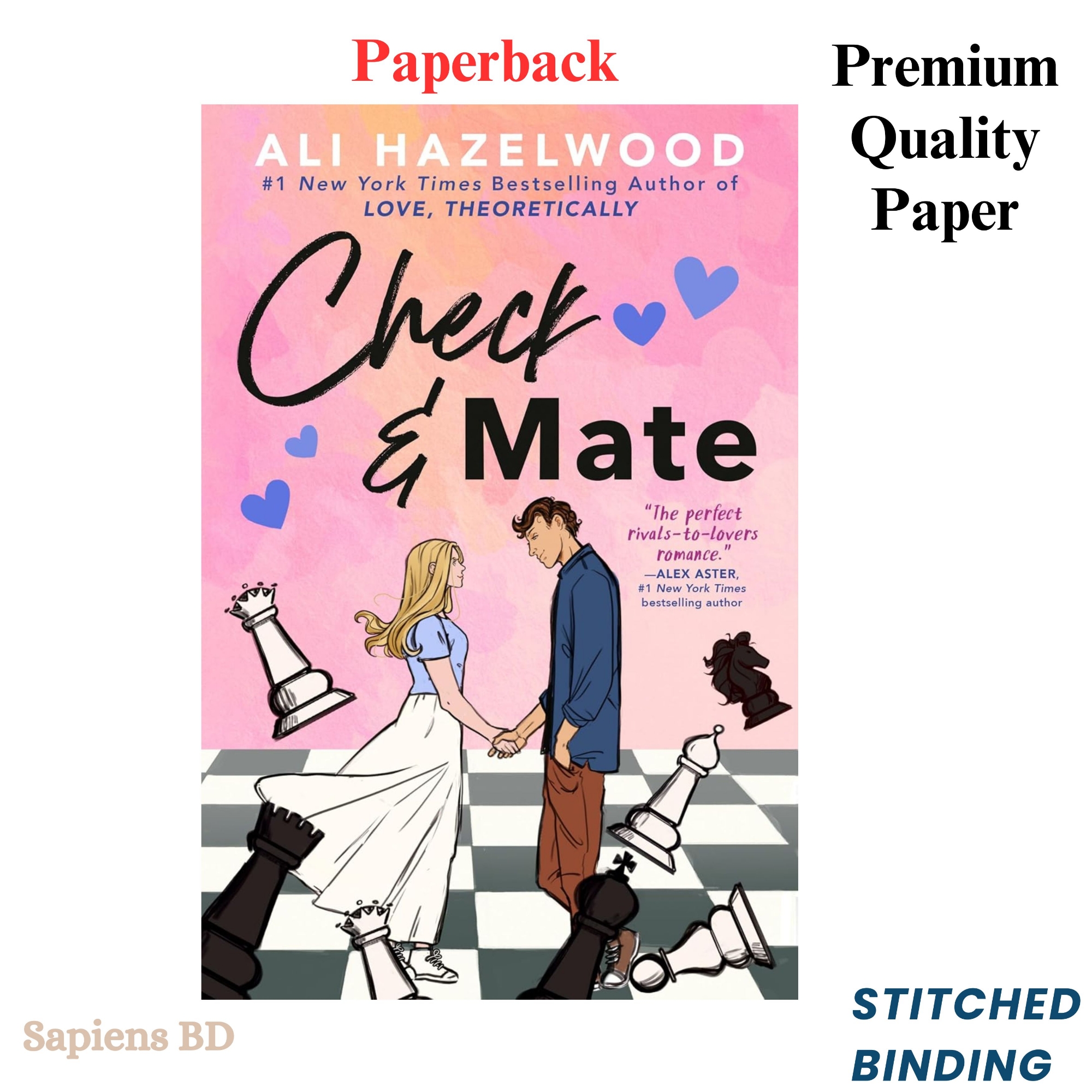 Picture of Check & Mate by Ali Hazelwood (Paperback)