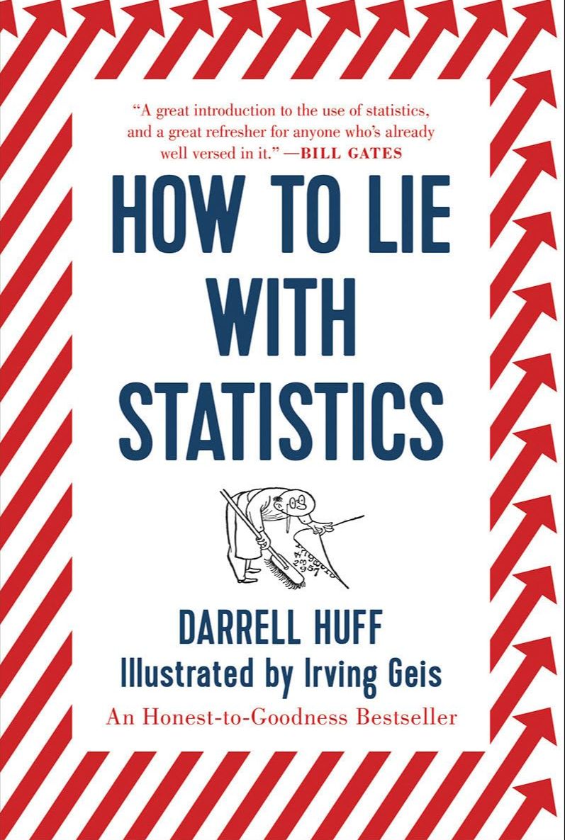 Picture of How to Lie with Statistics Book by Darrell Huff (Paperback)