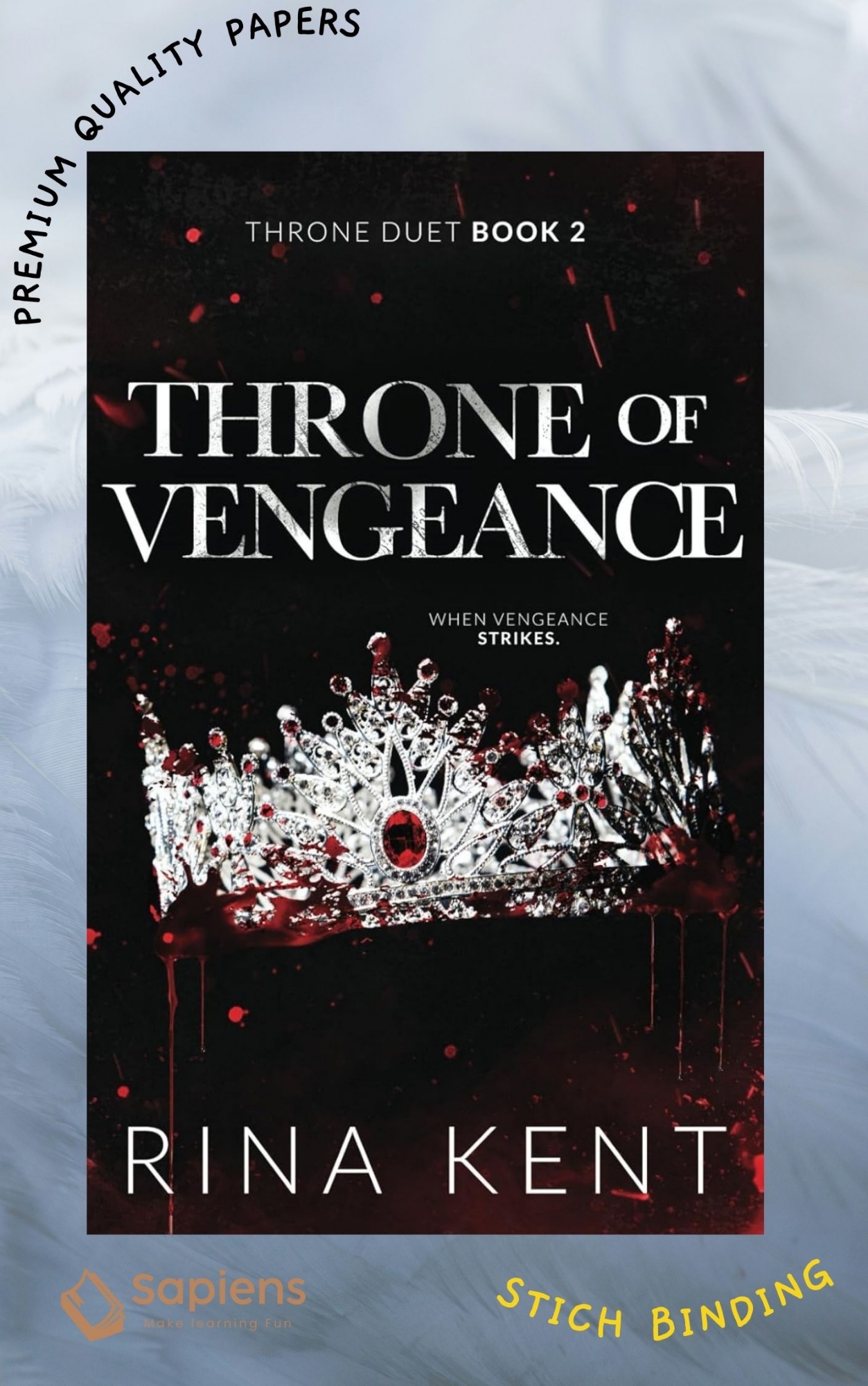 Picture of Throne of Vengeance (Throne Duet, #2) by Rina Kent (Paperback)