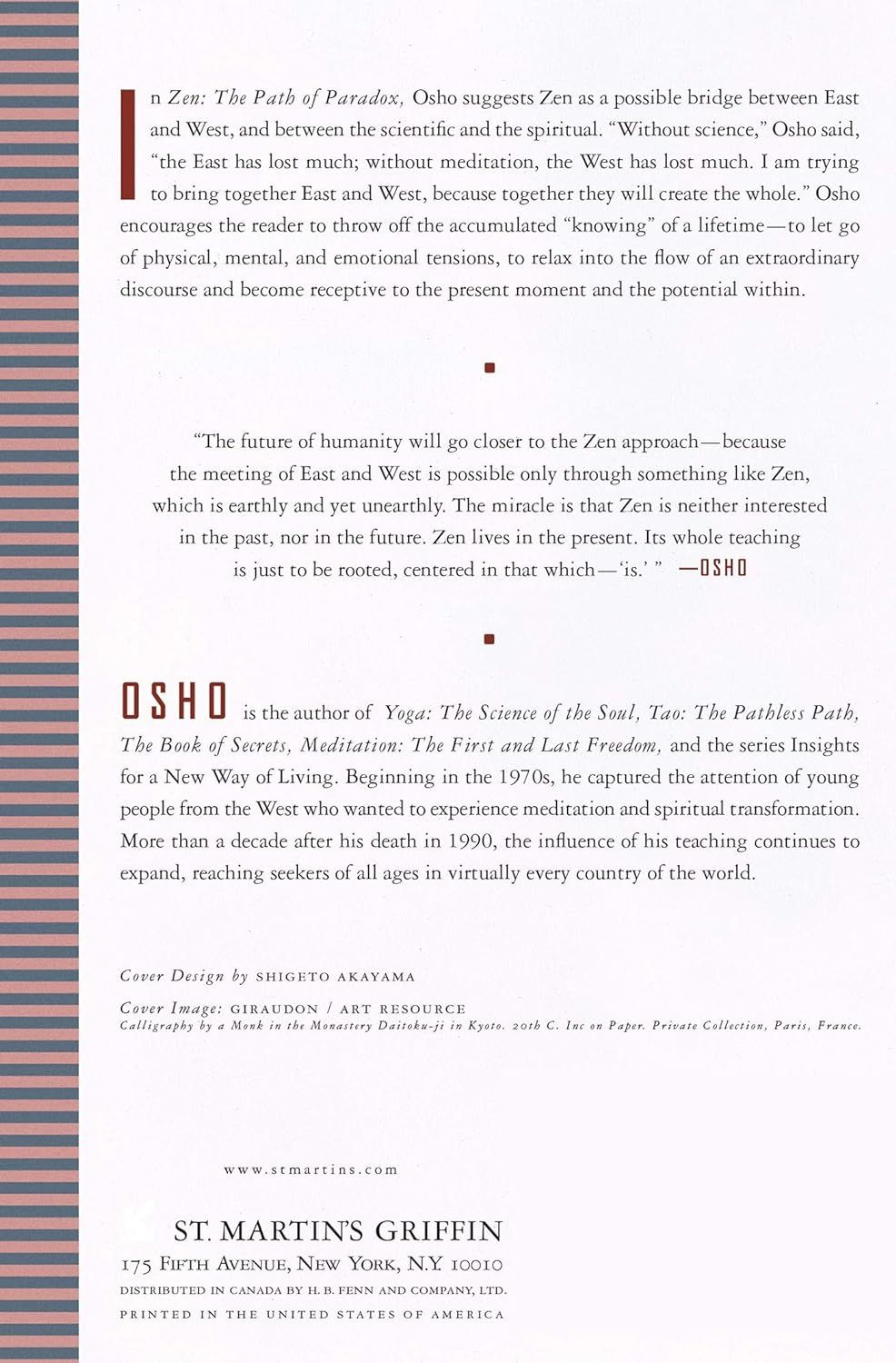 Picture of Zen, the path of paradox Book by Osho -(Volume 1,2,3 -Paperback)
